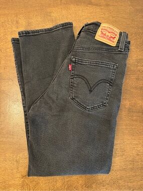 Ribcage Straight Ankle Black Levi’s